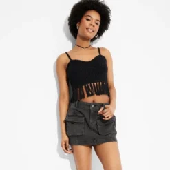 Lace Chain & Bead Choker Set 5pc - Wild Fable™ Black: Lobster Claw Clasp, Brass Material, 12" Length -Wild Fable Store GUEST dc5b42b6 5a7f 4608 8e13 b90ffef76c2e