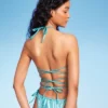 Women's Foil Triangle Bikini Top - Wild Fable™ Teal Green -Wild Fable Store GUEST dd566e4c be13 453f 818a 2d8c71ce792a