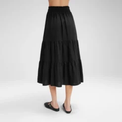 Women's Wide Shirred Waistband A-Line Skirt - Wild Fable™ -Wild Fable Store GUEST e1e423a3 882d 488e 8a5f cb12bc0a45ab