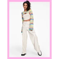 Women's High-Rise Straight Leg Faux Leather Cargo Pants - Wild Fable™ -Wild Fable Store GUEST e309ebf5 4caa 4eed 91b0 138702c30585