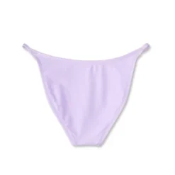 Women's Side Tab High Leg Cheeky Bikini Bottom - Wild Fable™ Shiny Light Purple -Wild Fable Store GUEST e6c4d4e0 94d3 4ebb ac7a 0fc6f07680d7