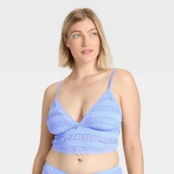 Women's Bubble Lace Cropped Cami - Wild Fable™ -Wild Fable Store GUEST e8cb1aea d6f6 48c8 89a6 8caaf0a182d1