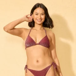 Women's Sparkle Midi Triangle Bikini Top - Wild Fable™ Burnt Burgundy 11 Women's Sparkle Midi Triangle Bikini Top - Wild Fable™ Burnt Burgundy -Wild Fable Store GUEST e97bc99c f703 40b7 8003 1f8a850ed113