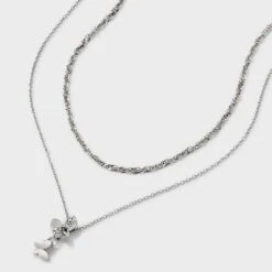 Butterfly Pendant Necklace - Wild Fable™ Silver -Wild Fable Store GUEST e9f5871f d1a1 46fe a5fe 3a4f8ca0793c