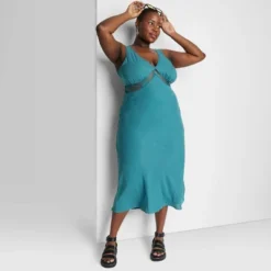 Women's Lace Detail Slip Midi Dress - Wild Fable™ -Wild Fable Store GUEST ed165025 8788 4dfc bcdb 805fed48ca1c