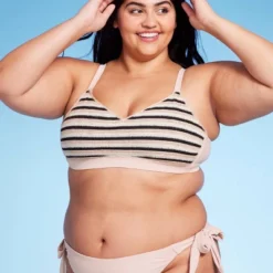 Women's Striped Crochet Bralette Bikini Top - Wild Fable™ 16 Women's Striped Crochet Bralette Bikini Top - Wild Fable™ -Wild Fable Store GUEST ee64a778 16fa 4d5a 8583 d1636711a423