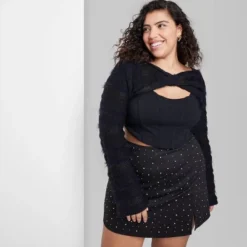 Women's Long Sleeve Party Shrug Sweater - Wild Fable™ -Wild Fable Store GUEST eed2b5a4 8f25 4d2a 931e 1fdf996d63c1