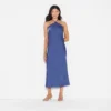 Women's Lace Trim Maxi A-Line Dress - Wild Fable™ Blue 1 Women's Lace Trim Maxi A-Line Dress - Wild Fable™ Blue -Wild Fable Store GUEST eed3cb84 9c6c 4683 bb73 21a6b75796ae