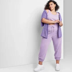 Women's High-Rise Tapered Joggers - Wild Fable™ 8 Women's High-Rise Tapered Joggers - Wild Fable™ -Wild Fable Store GUEST f09a37c0 00c8 4946 b5b4 a099d5b4a42c