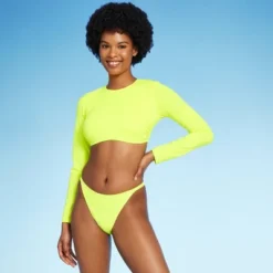 Women's Cropped Open Back Rashguard - Wild Fable™ 15 Women's Cropped Open Back Rashguard - Wild Fable™ -Wild Fable Store GUEST f916201a 30ec 4766 b8b6 b6aa6198bc47