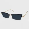 Women's Narrow Rimless Rectangle Cateye Sunglasses - Wild Fable™ Gold 1 Women's Narrow Rimless Rectangle Cateye Sunglasses - Wild Fable™ Gold -Wild Fable Store GUEST fc72aaa3 3657 41c3 b8c4 fed32c190e5d