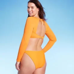 Women's Cropped Open Back Rashguard - Wild Fable™ 11 Women's Cropped Open Back Rashguard - Wild Fable™ -Wild Fable Store GUEST fcd2c72e ff09 4c11 bfd7 d6e5ba93c64f